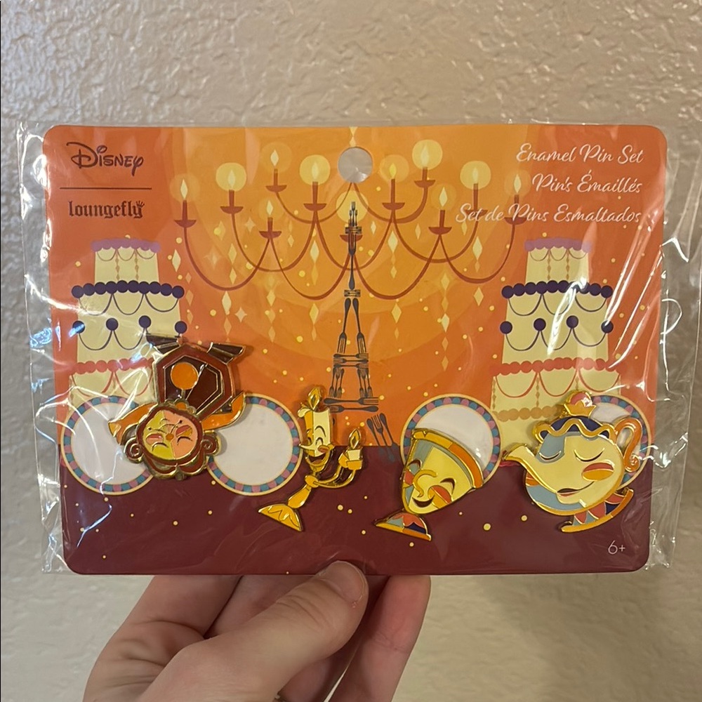 Loungefly Disney Enamel Pin Set - Multicolor